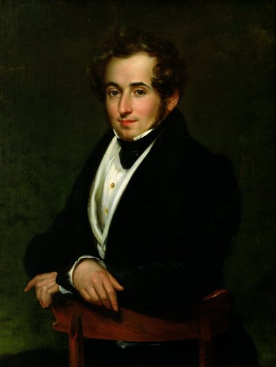 Portrait de Vincenzo Bellini (1801-35) - Pietro Lucchini